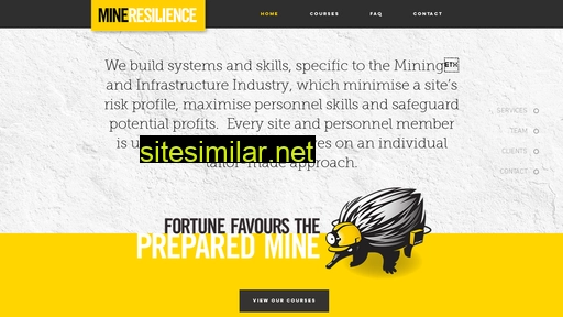 mineresilience.com.au alternative sites