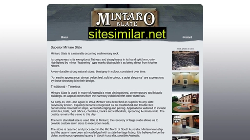 mintaroslate.com.au alternative sites