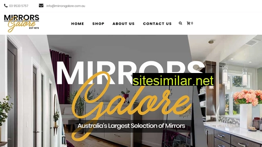 mirrorsgalore.com.au alternative sites