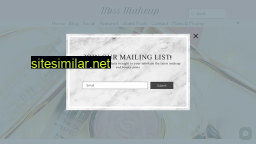 missmakeup.com.au alternative sites