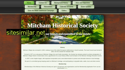 Mitchamhistoricalsociety similar sites