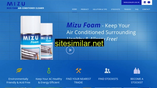mizufoam.com.au alternative sites