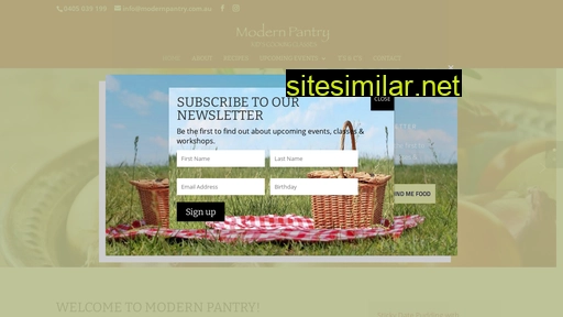 modernpantry.com.au alternative sites