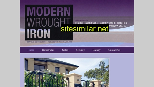 modernwroughtiron.com.au alternative sites
