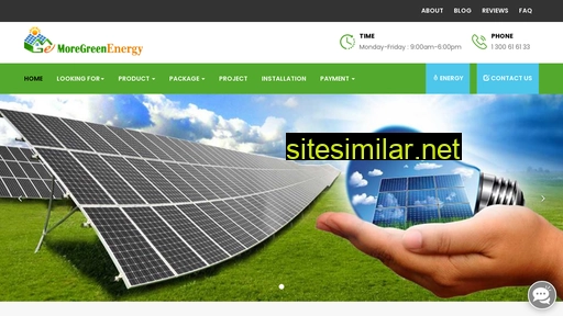 moregreenenergy.com.au alternative sites