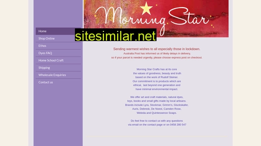 morningstarcrafts.com.au alternative sites