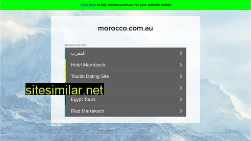 morocco.com.au alternative sites