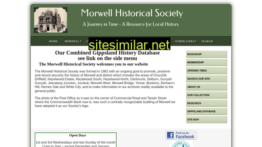 morwellhistoricalsociety.org.au alternative sites