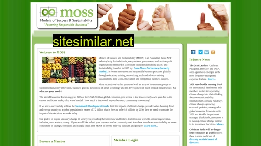 moss.org.au alternative sites