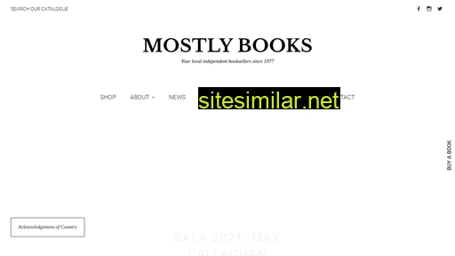mostlybooks.com.au alternative sites