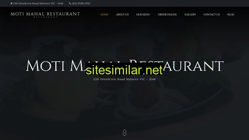 motimahalrestaurant.com.au alternative sites