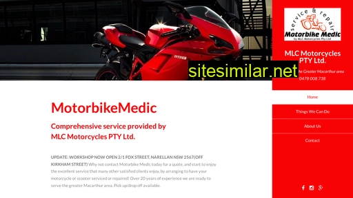 motorbikemedic.com.au alternative sites