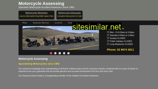 motorcycleassessing.com.au alternative sites