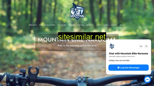 mountainbikenarooma.com.au alternative sites