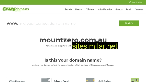 mountzero.com.au alternative sites