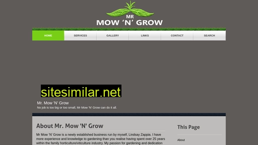 Mrmowngrow similar sites