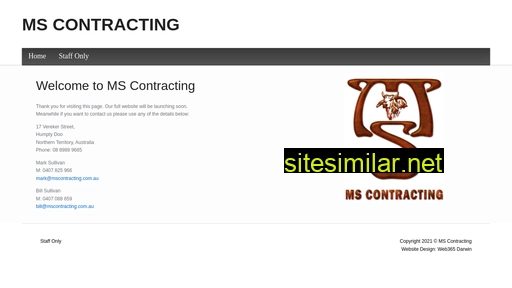 mscontracting.com.au alternative sites