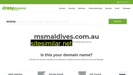 msmaldives.com.au alternative sites