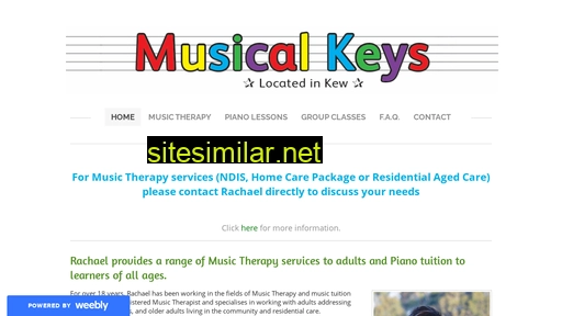 musicalkeys.com.au alternative sites