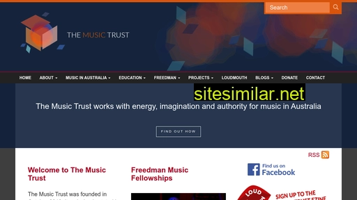 musictrust.com.au alternative sites
