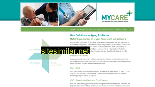 mycare.com.au alternative sites