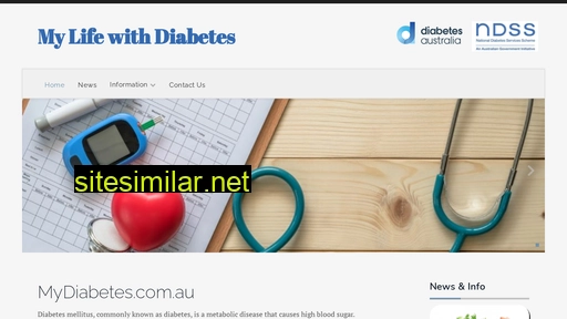 mydiabetes.com.au alternative sites