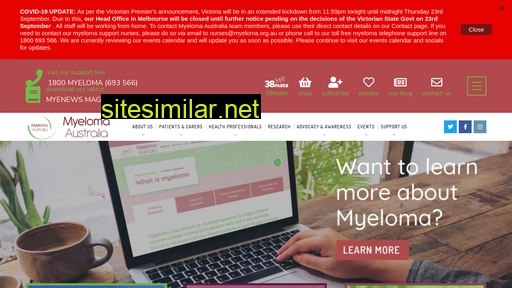myeloma.org.au alternative sites