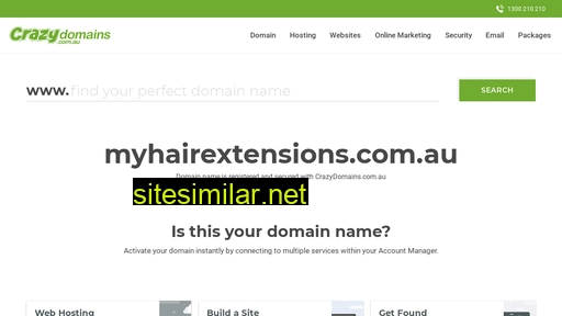 myhairextensions.com.au alternative sites