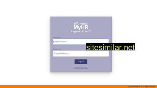 myhr.health.wa.gov.au alternative sites