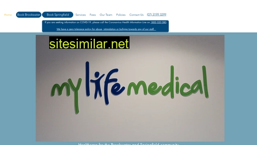Mylifemedical similar sites