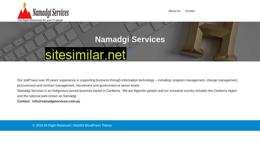 namadgiservices.com.au alternative sites