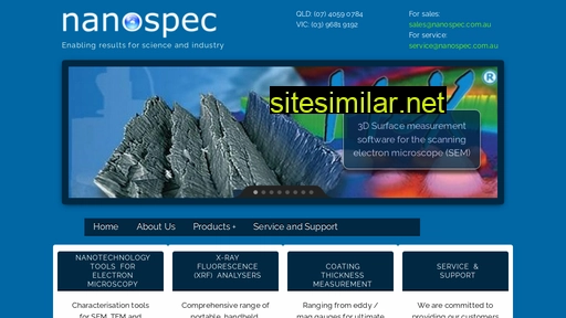 nanospec.com.au alternative sites