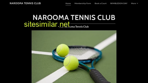 naroomatennisclub.org.au alternative sites