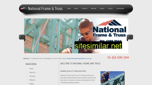 nationalframeandtruss.com.au alternative sites