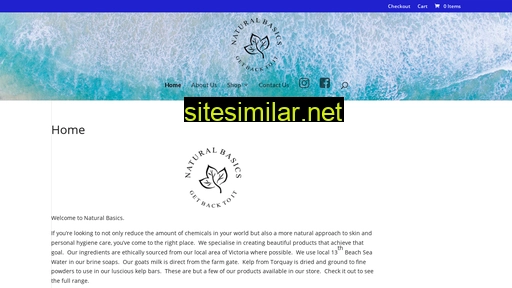 naturalbasics.com.au alternative sites