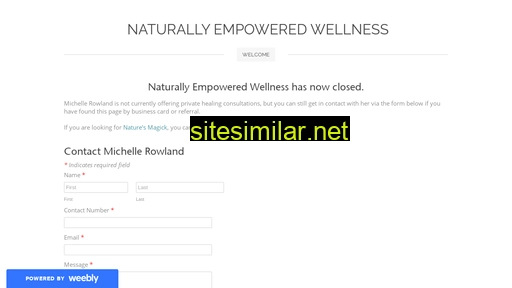 naturallyempoweredwellness.com.au alternative sites