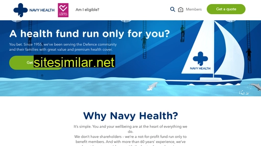 navyhealth.com.au alternative sites