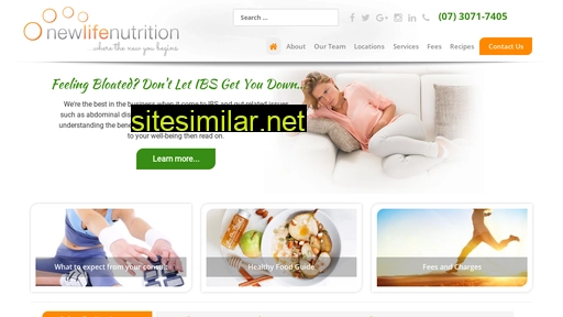 newlifenutrition.com.au alternative sites