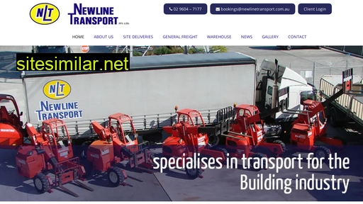 Newlinetransport similar sites