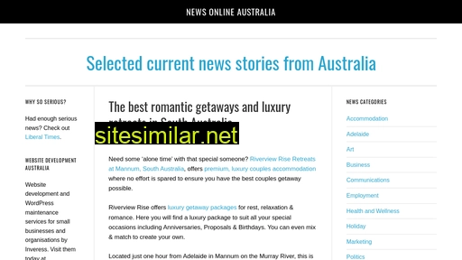 Newsonlineaustralia similar sites