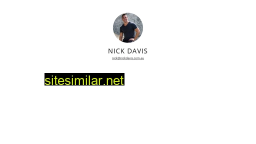 Nickdavis similar sites