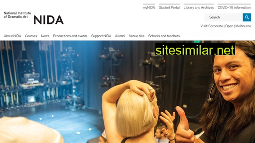 nida.edu.au alternative sites