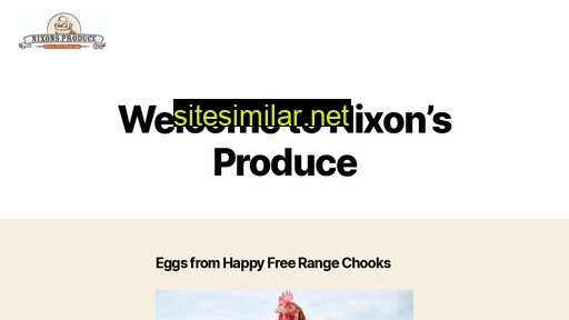 nixonsproduce.com.au alternative sites