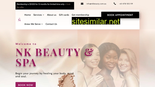 nkbeauty.com.au alternative sites