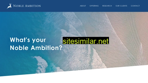 nobleambition.com.au alternative sites