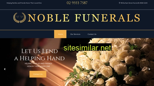 noblefunerals.com.au alternative sites