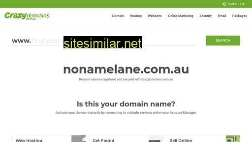 nonamelane.com.au alternative sites