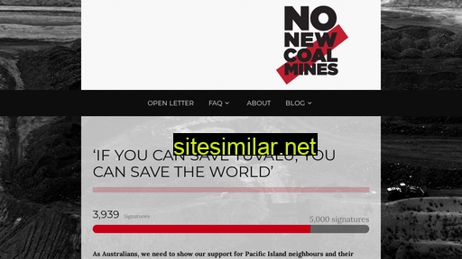 nonewcoalmines.org.au alternative sites