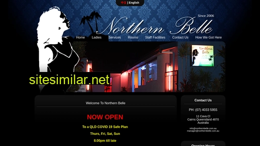 northernbelle.com.au alternative sites