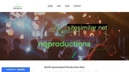 nqproductionhire.com.au alternative sites